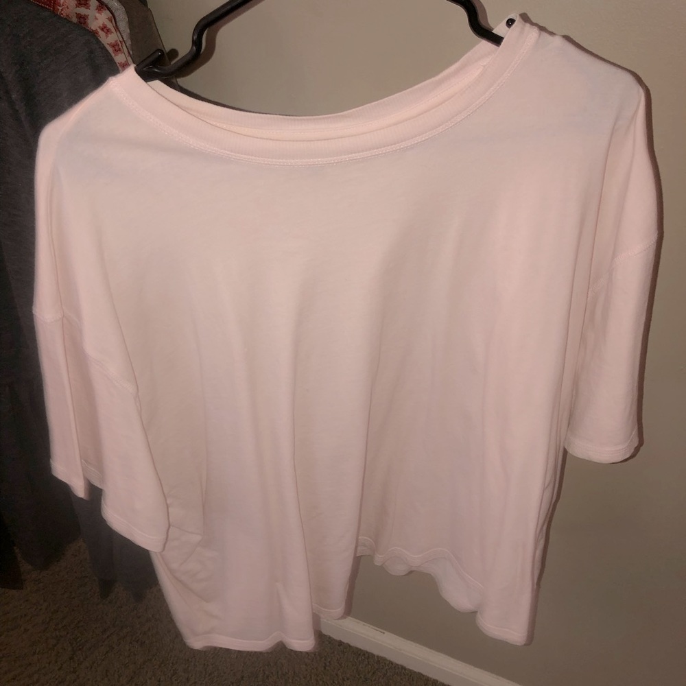 Wild Fable light pink crop T size XXL